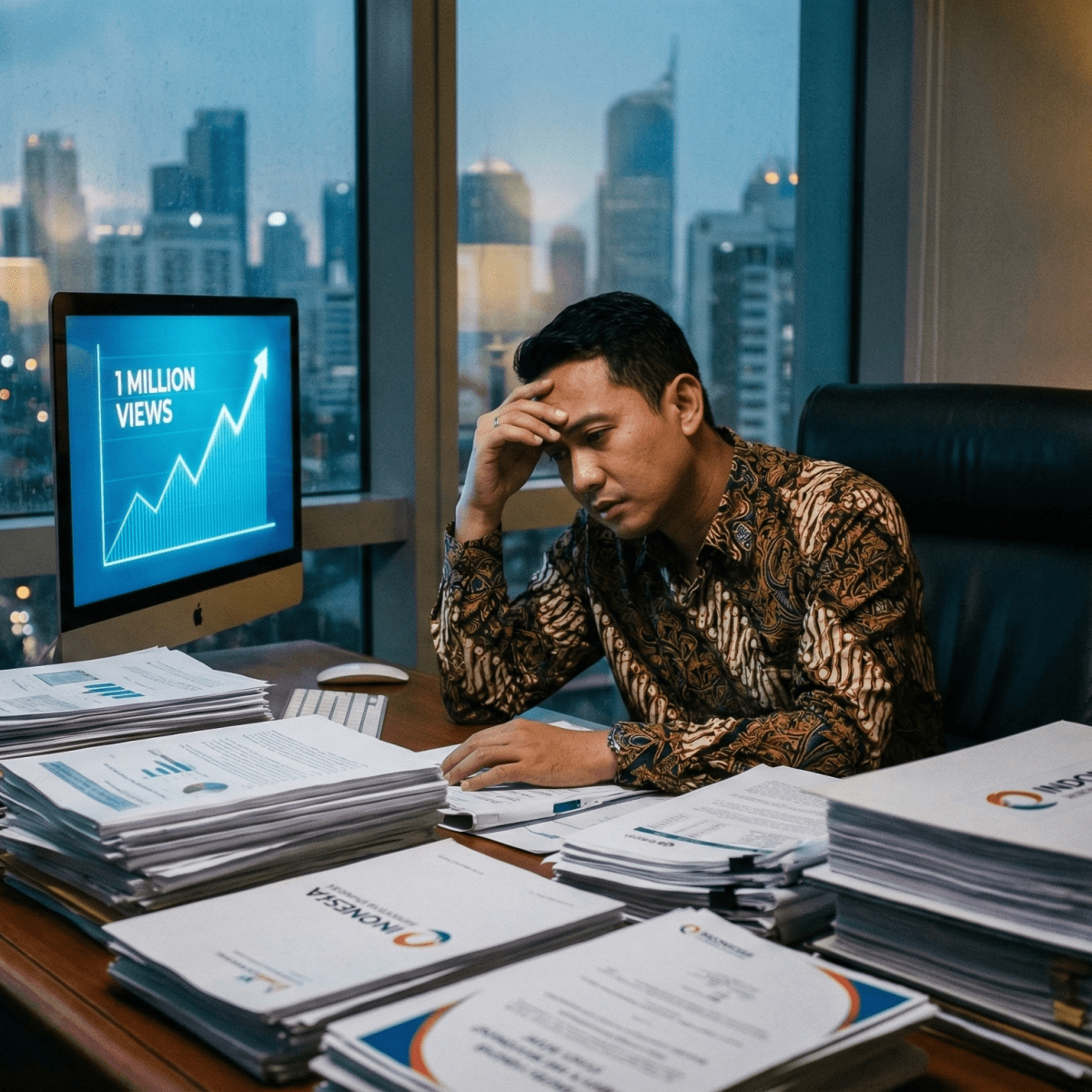 Di Balik Tumpukan Laporan Akhir Tahun: Jebakan Angka Semu dan Jembatan yang Hilang antara Komunikasi dan&nbsp;Kebijakan